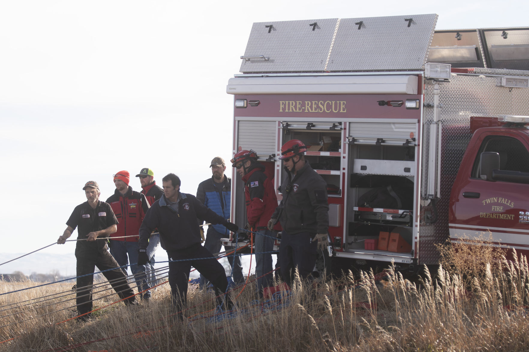 Hiker rescued in Snake River Canyon
